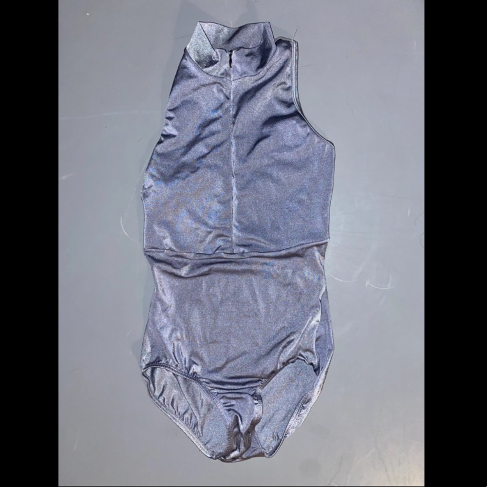 Body Wrapper Halter zip up with cinched mesh back